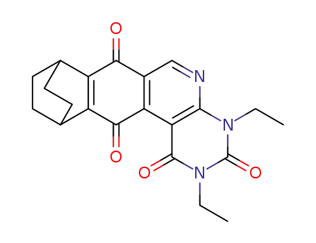 2,4-diethyl-8,9,10,11-tetrahydro-8,11-ethanobenzo[g]pyrimido[4,5-c]isoquinoline-1,3,7,12(2H,4H)-tetraone