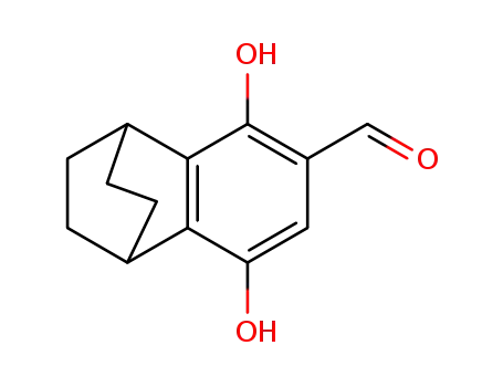 5,8-dihydroxy-1,2,3,4-tetrahydro-1,4-ethanonaphthalene-6-carboxaldehyde