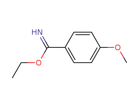 Molecular Structure of 829-48-1 (ethyl 4-methoxybenzenecarboximidoate)