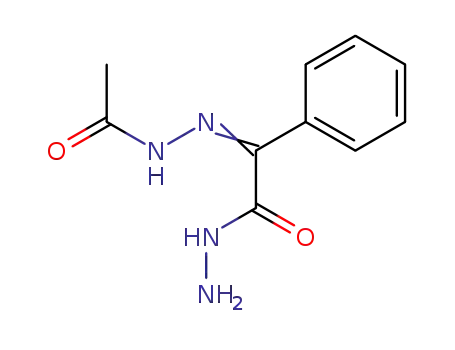 Molecular Structure of 56735-29-6 (2-(acetylhydrazono)-2-phenylacetohydrazide)