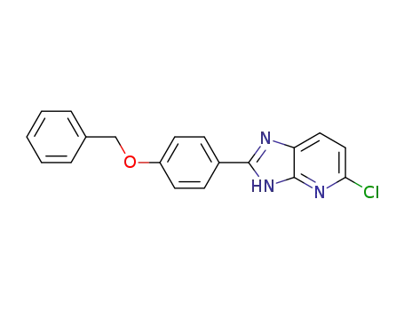 2-(4-(benzyloxy)phenyl)-5-chloro-3H-imidazo[4,5-b]pyridine