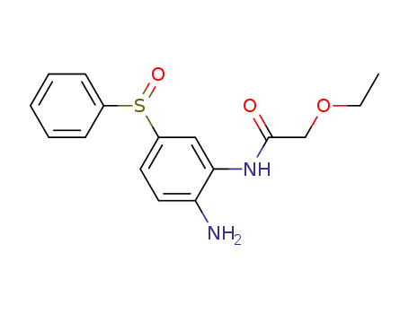 N-(2-Amino-5-benzenesulfinyl-phenyl)-2-ethoxy-acetamide