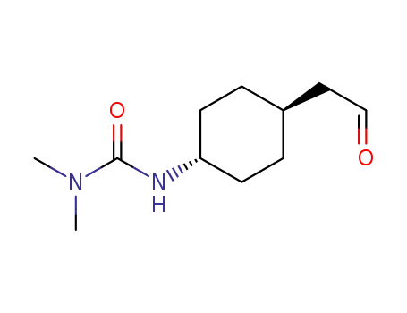 1,1-dimethyl-3-((trans)-4-(2-oxoethyl)cyclohexyl)urea