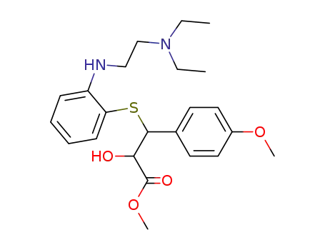 3-[2-(2-Diethylamino-ethylamino)-phenylsulfanyl]-2-hydroxy-3-(4-methoxy-phenyl)-propionic acid methyl ester