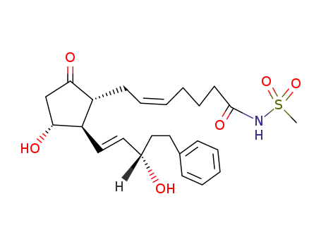 N-(methanesulfonyl)-17-phenyl-ω-trinor-PGE2-carboxamide