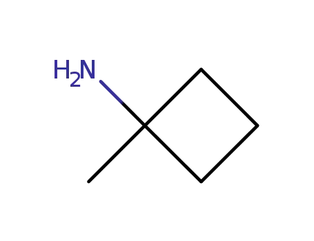 Molecular Structure of 40571-47-9 (1-Methyl-cyclobutylamine)