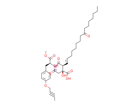 (S)-2-{(E)-(S)-1-[(S)-2-(4-but-2-ynyloxyphenyl)-1-methoxycarbonylethylcarbamoyl]-10-oxoheptadec-2-enyl}-2-hydroxysuccinic acid