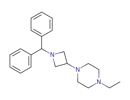 1-(1-(diphenylmethyl)azetidin-3-yl)-4-ethylpiperazine