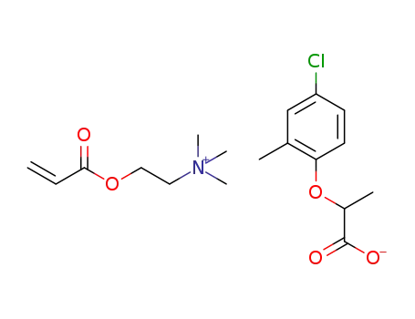 [2-(acryloyloxy)ethyl]trimethylammonium 2-(4-chloro-2-methylphenoxy)propioniate