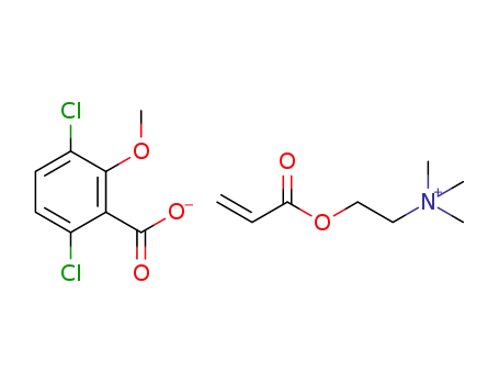 [2-(acryloyloxy)ethyl]trimethylammonium 3,6-dichloro-2-methoxybenzoate