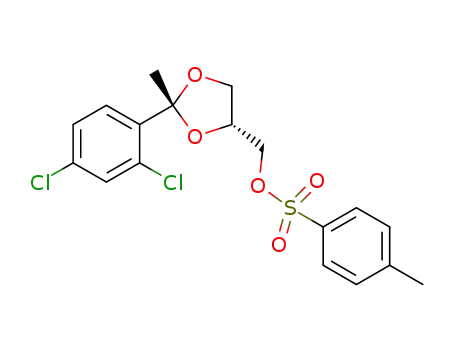 ((2R,4R)-2-(2,4-dichlorophenyl)-2-methyl-1,3-dioxolan-4-yl)methyl 4-methylbenzenesulfonate