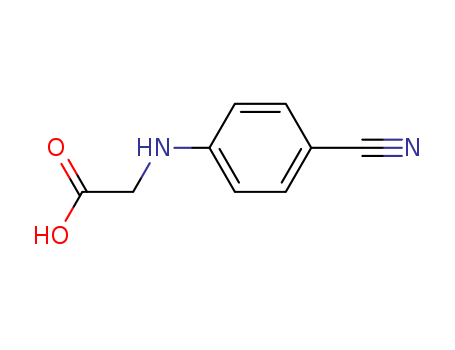 42288-26-6,N-(4-CYANO-PHENYL)-GLYCINE,Glycine,N-(p-cyanophenyl)- (6CI,7CI);2-(4-Cyanophenylamino)acetic acid;4-(((Carboxy)methyl)amino)benzonitrile;N-(p-Cyanophenyl)glycine;[(4-Cyanophenyl)amino]acetic acid;