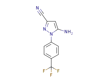 5-amino-1-(4-trifluoromethylphenyl)-3-cyano-1H-pyrazole