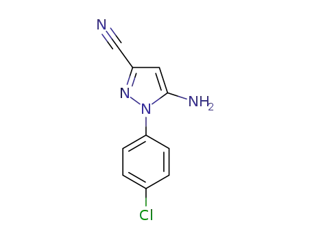 5-amino-1-(4-chlorophenyl)-1H-pyrazole-3-carbonitrile