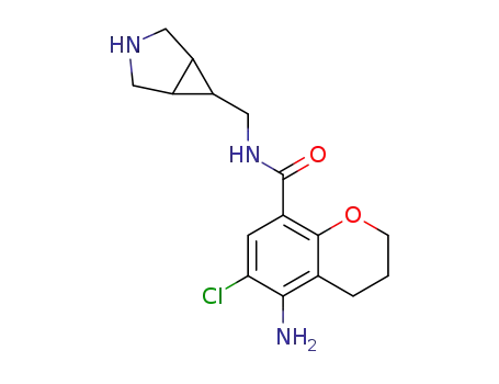 5-amino-6-chloro-N-{[3-azabicyclo[3.1.0]hex-6-yl]methyl}chroman-8-carboxamide