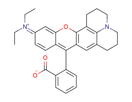 2-(12-(diethyliminio)-2,3,5,6,7,12-hexahydro-1H-chromeno[2,3-f]pyrido[3,2,1-ij]quinolin-9-yl)benzoate