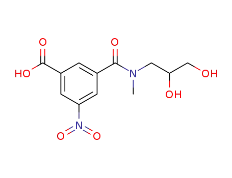 3-((2,3-dihydroxypropyl)methylcarbamoyl)-5-nitrobenzoic acid