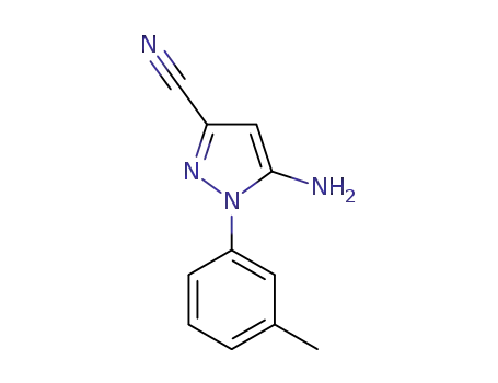 5-amino-1-(3-methylphenyl)-3-cyano-1H-pyrazole