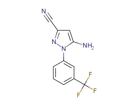 5-amino-1-(3-trifluoromethylphenyl)-3-cyano-1H-pyrazole