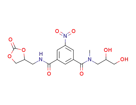 N1-(2,3-dihydroxypropyl)-N1-methyl-5-nitro-N3-((2-oxo-1,3-dioxolan-4-yl)methyl)isophthalamide