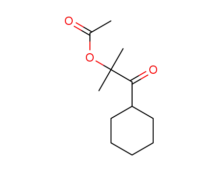 1-cyclohexyl-2-methyl-1-oxopropan-2-yl acetate