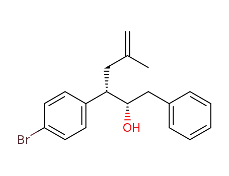 syn-3-(4-bromophenyl)-5-methyl-1-phenylhex-5-en-2-ol