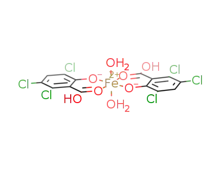 diaqua-di(3,5,6-trichlorosalicylato)iron(II)