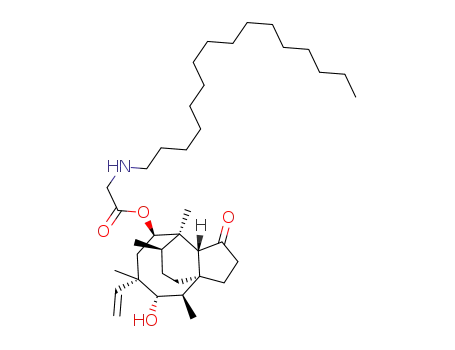 14-O-(hexadecyl)aminoacetylmutilin