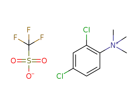 C9H12Cl2N(1+)*CF3O3S(1-)