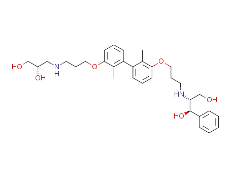 (S)-3-((3-((3'-(3-(((1R,2R)-1,3-dihydroxy-1-phenylpropan-2-yl)amino)propoxy)-2,2'-dimethyl-[1,1'-biphenyl]-3-yl)oxy)propyl)amino)propane-1,2-diol