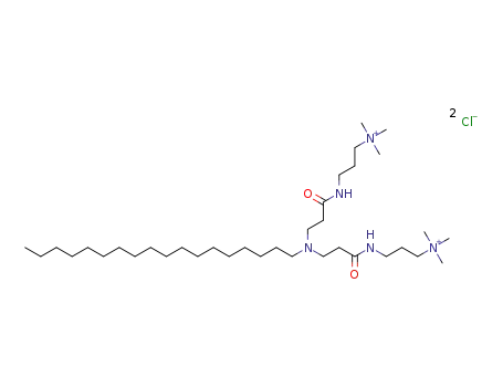 3,3'-((3,3'-(octadecylazanediyl)bis(propanoyl))bis(azanediyl))bis(N,N,N-trimethylpropan-1-aminium) chloride