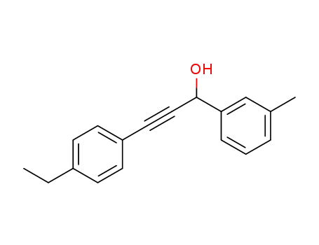 3-(4-ethylphenyl)-1-(m-tolyl)prop-2-yn-1-ol