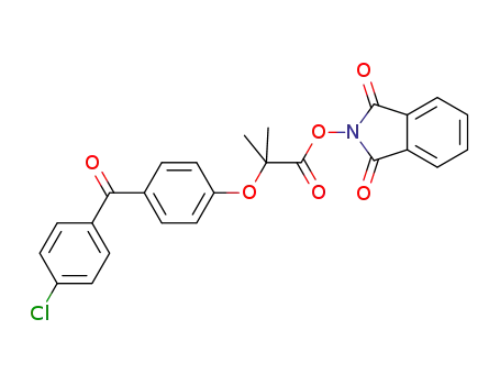 1,3-dioxoisoindolin-2-yl 2-(4-(4-chlorobenzoyl)phenoxy)-2-methylpropanoate