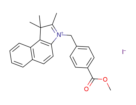 3-(4-methoxycarbonylbenzyl)-1,1,2-trimethyl-1H-benzo[e]indolium iodide
