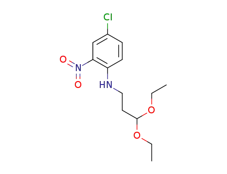 4-chloro-N-(3,3-diethoxypropyl)-2-nitroaniline