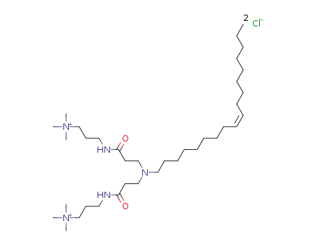3,3'-((3,3'-(octadec-9-en-1-ylazanediyl) bis(propanoyl))bis(azanediyl))bis(N,N,N-trimethylpropan-1-aminium) chloride