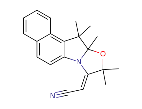 (Z)-2-[9,9,10a,11,11-pentamethyl-10a,11-dihydrobenzo[e]oxazolo[3,2-a]indol-8(9H)-ylidene]acetonitrile