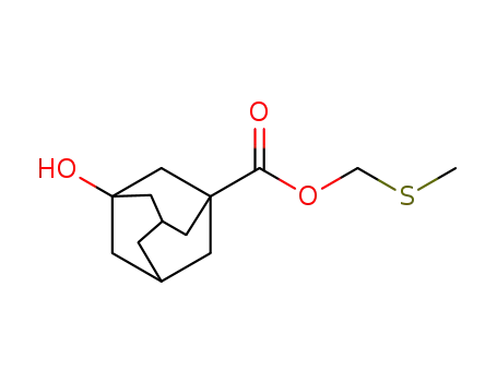 (methylthio)methyl 3-hydroxyadamantane-1-carboxylate