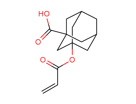 3-carboxy-1-adamantyl acrylate
