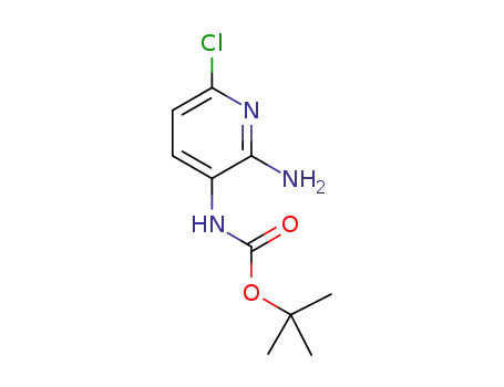 tert-butyl (2-amino-6-chloropyridin-3-yl)carbamate