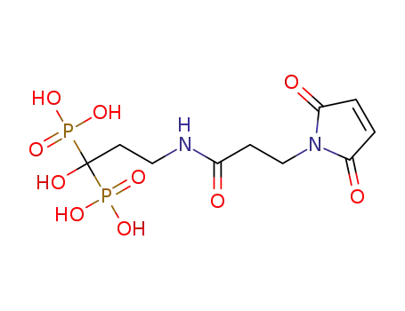 (3‐{[3‐(2,5‐dioxo‐2,5‐dihydro‐1H‐pyrrol‐1‐yl)propanoyl]amino}‐1‐hydroxypropane‐1,1‐diyl)bis(phosphonic acid)