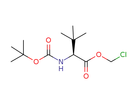 N-[(1,1-dimethylethoxy)carbonyl]-L-tert-leucine chloromethyl ester