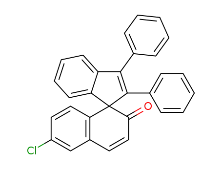 6'-chloro-2,3-diphenyl-2'H-spiro[indene-1,1'-naphthalen]-2'-one