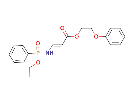 (E)-P-ethoxy-P-phenyl-N-(2-phenoxyethyl acrylate) phosphonamide