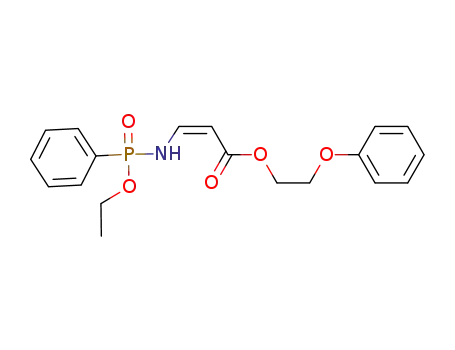 (Z)-P-ethoxy-P-phenyl-N-(2-phenoxyethyl acrylate) phosphonamide