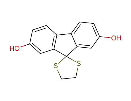 2,7-dihydroxyfluoren-9-(1,3-dithiolane)