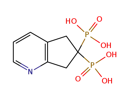 6,7-dihydro-5H-1-pyrindine-6,6-bisphosphonic acid