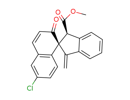 methyl 6'-chloro-3-methylene-2'-oxo-1,3-dihydro-2'H-spiro[indene-2,1'-naphthalene]-1-carboxylate