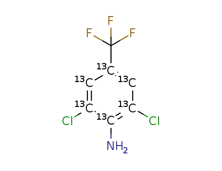 2,6-dichloro-4-trifluoromethylaniline-13C