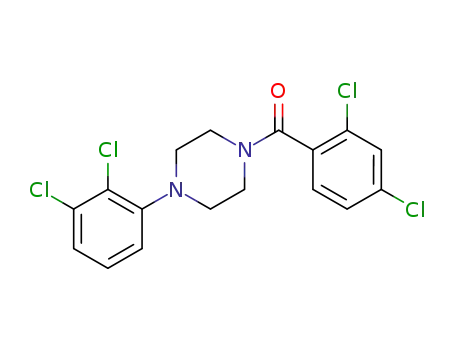 (2,4-dichlorophenyl)(4-(2,3-dichlorophenyl)piperazin-1-yl)methanone